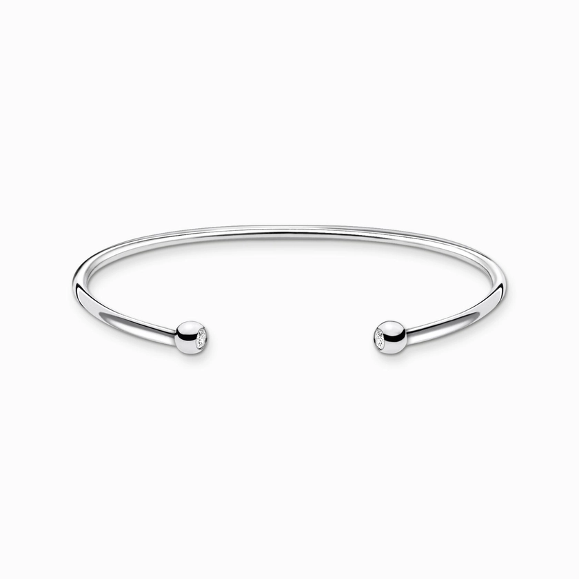 Bracelet jonc perles avec pierre | THOMAS SABO