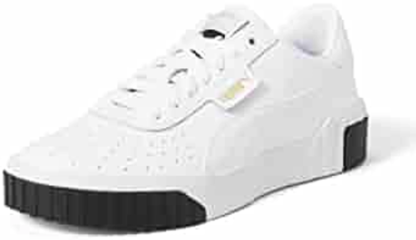 PUMA Cali Wn s Women's Sneakers, White Black, 8 US