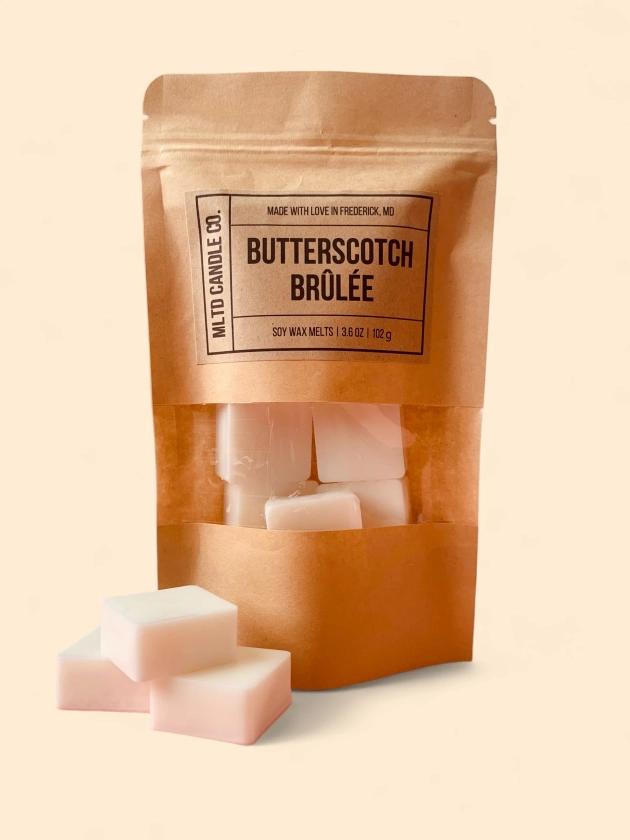 Butterscotch Brulee Soy Wax Melts