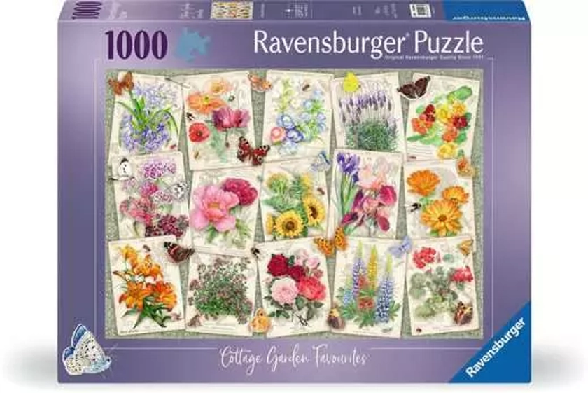 Affiches de fleurs du jardin | Puzzle adultes | Ravensburger