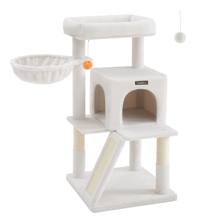 Feandrea Cat Tree Cat Tower Widened Perch Large Cats - Temu United