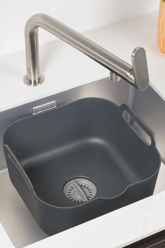 Buy ReBorn Dark Grey Washing Up Bowl from the Next UK online shop