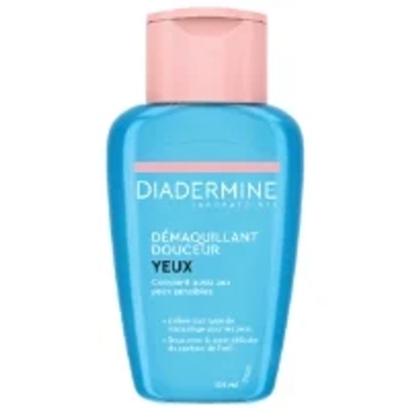 Démaquillant yeux DIADERMINE : le flacon de 125 ml à Prix Carrefour