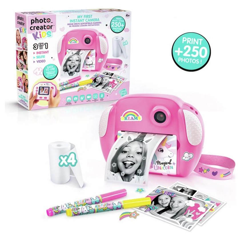 Buy Photo Creator Kids Instant Camera Pink | Kids cameras and video cameras | Argos