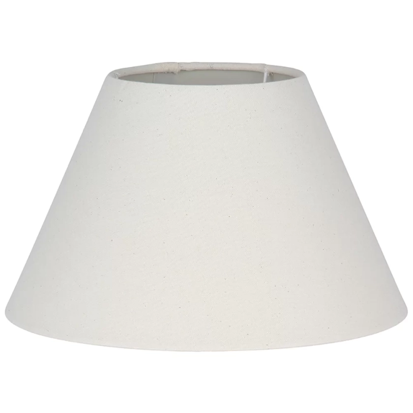 Deason 18.5cm H Linen Empire Lamp Shade ( Uno ) in Cream