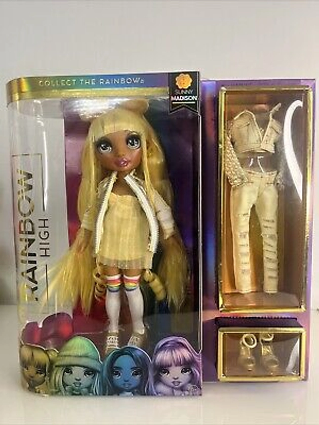 Rainbow High Series 1 SUNNY Madison Doll w/ Second Outfit NIB NEW IN BOX!