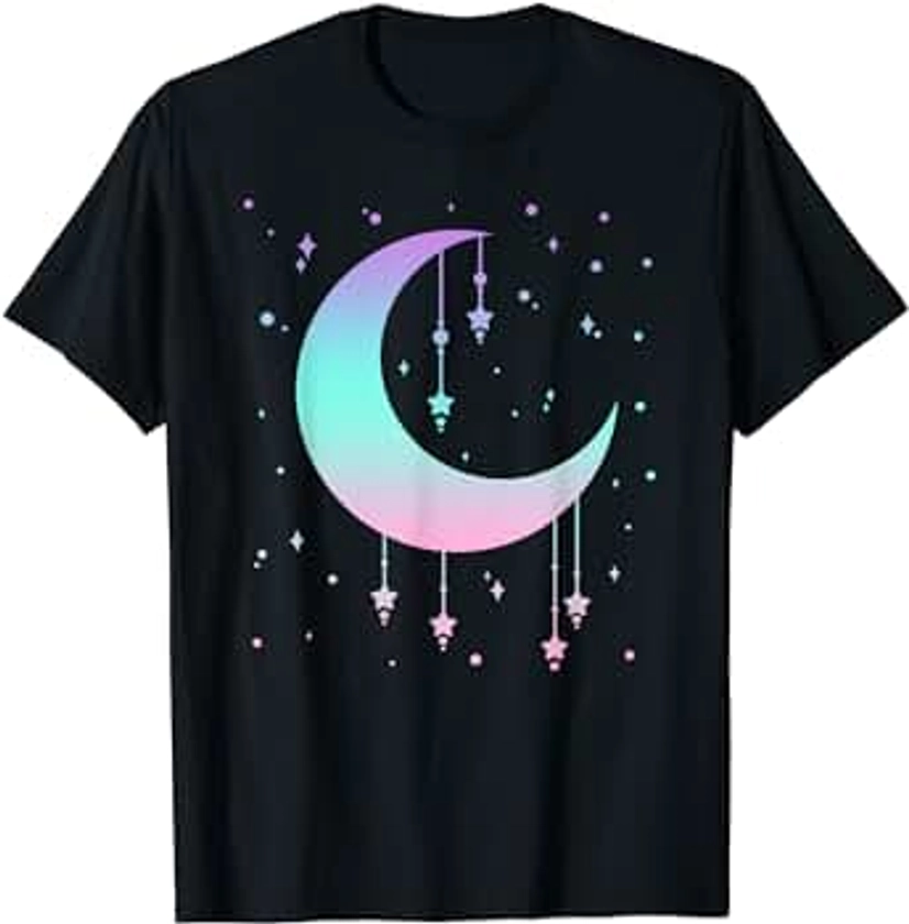 Pastel Moon Kawaii Pastel Goth T-Shirt