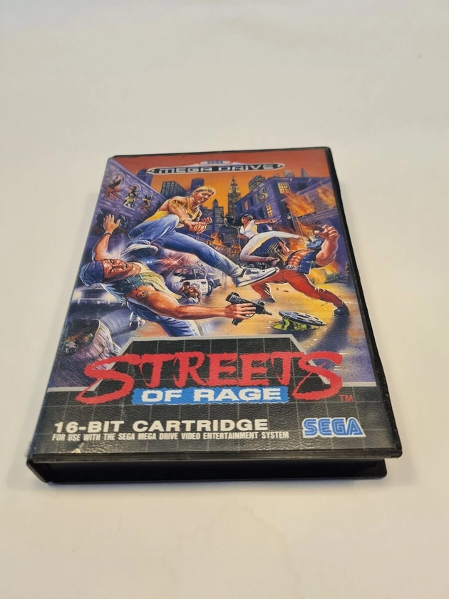 Streets Of Rage - Boxed Sega Mega Drive Game