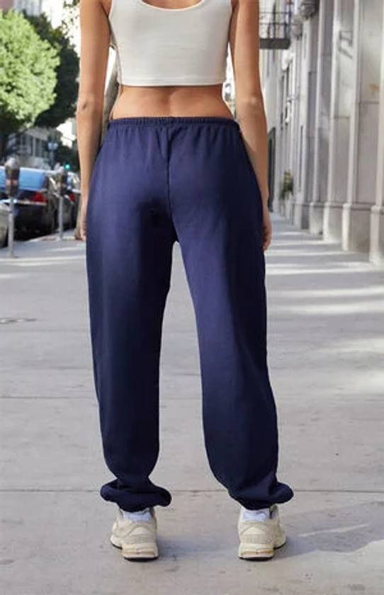 John Galt Navy Rosa Sweatpants | PacSun