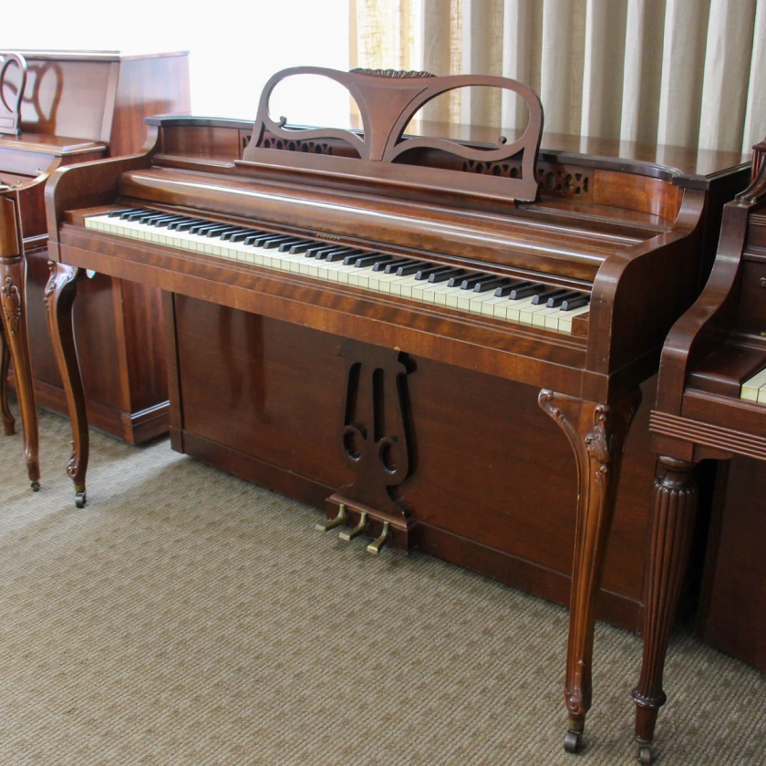 Everett Walnut Spinet Piano | Vintage | Used