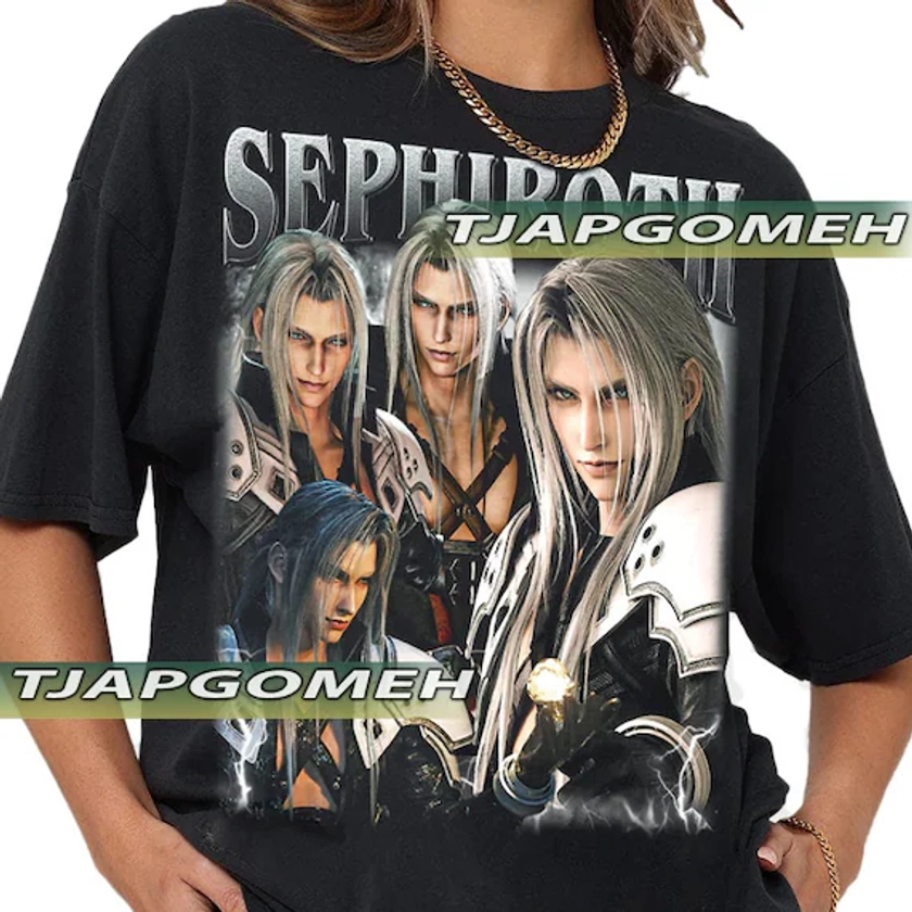 Sephiroth Vintage T-Shirt, Gift For Woman and Man Unisex T-Shirt