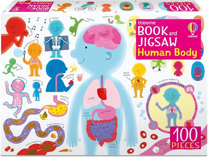 Usborne Book and Jigsaw: The Human Body Jigsaw