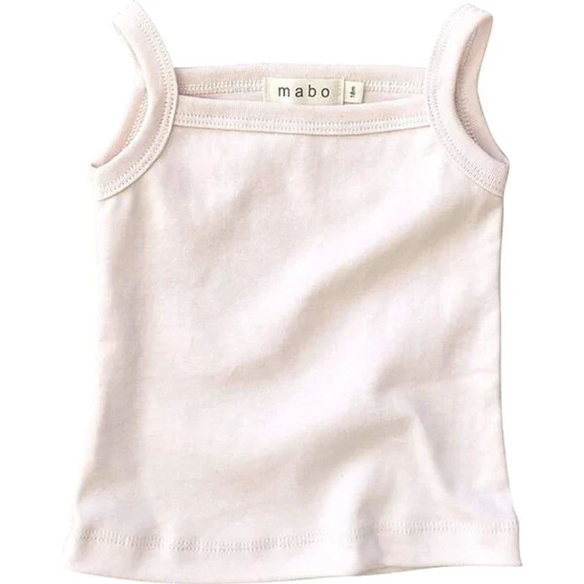 Organic Cotton Camisole, Blush - Mabo Tops | Maisonette