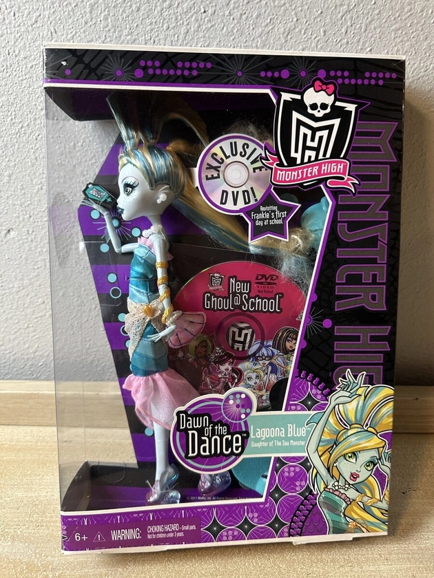 Monster High Lagoona Blue Dawn Of The Dance Brand New In Box Mattel 2011 Rare!