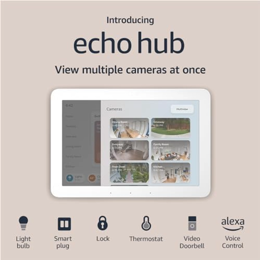 Introducing Echo Hub | Smart home control as simple as a light switch