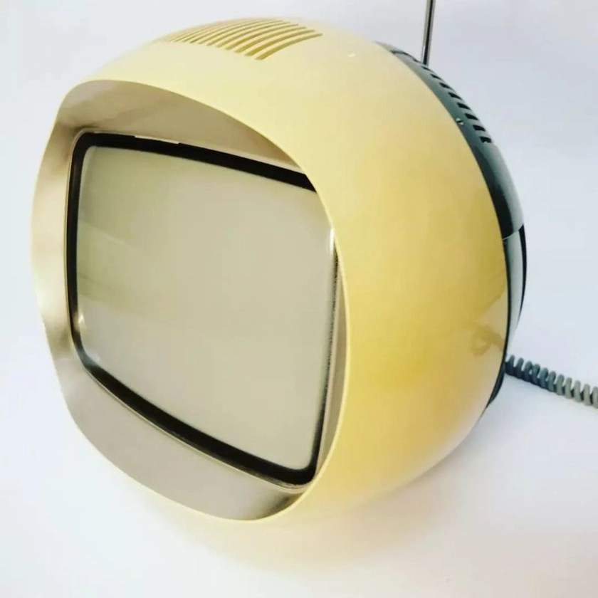 Télévision vintage années 70 spaceball Philips