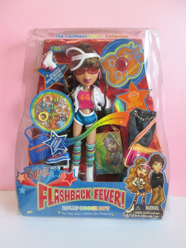 Bratz Flashback Fever Yasmin Doll NIB.