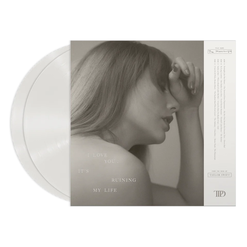 The Tortured Poets Department Vinyl + Bonus Track “The Manuscript”. - Taylor Swift