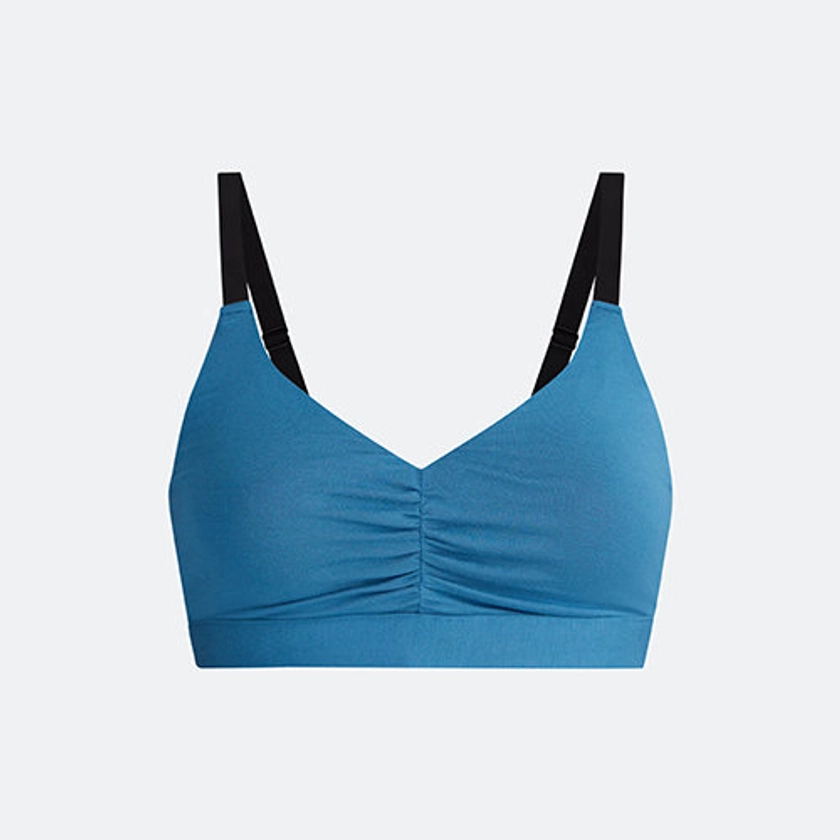 Curvy FeelFree Ruched Bralette