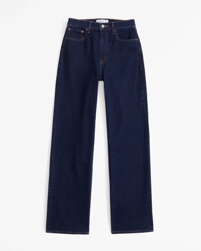 Women's High Rise 90s Relaxed Jean | Women's Bottoms | Abercrombie.com