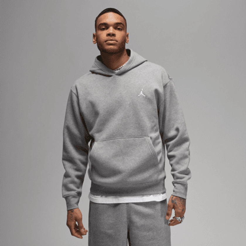 Sweat à capuche imprimé Jordan Brooklyn Fleece pour homme. Nike FR
