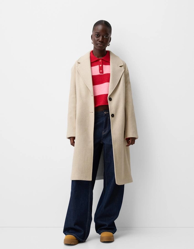 Manteau long soft - BSK Teen