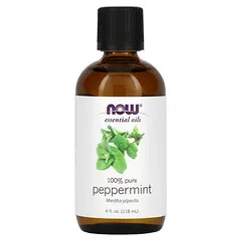 Essential Oils, Peppermint, 4 fl oz (118 ml)