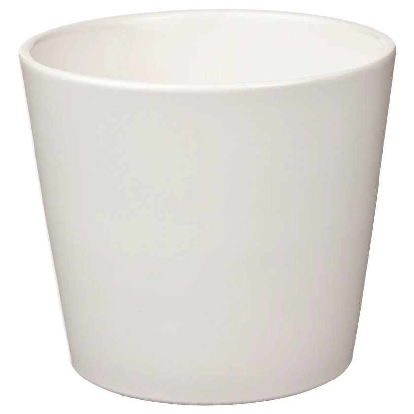 SOJABÖNA plant pot, white, 9 cm - IKEA