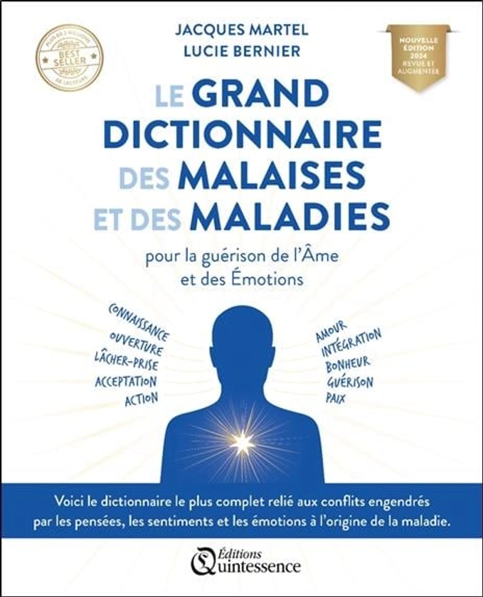 Le grand dictionnaire des malaises et des maladies : Pour la guérison de l'âme et des émotions