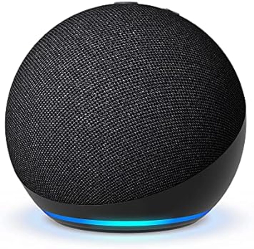 Echo Dot (5e génération, modèle 2022) | Enceinte connectée Bluetooth et Wi-Fi au son puissant encore plus imposant, avec Alexa | Anthracite