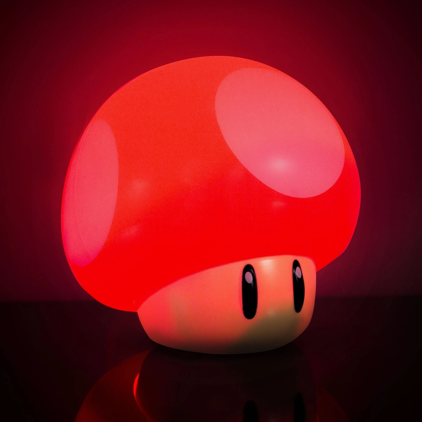 Super Mario - Super-Pilz Tischlampe mit Sound