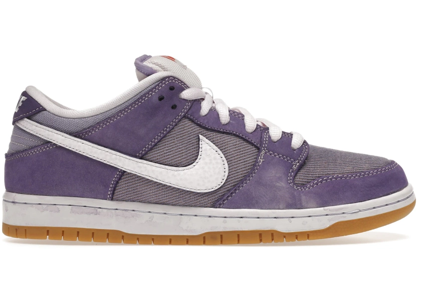 Nike SB Dunk Low Pro ISO Orange Label Unbleached Pack Lilac