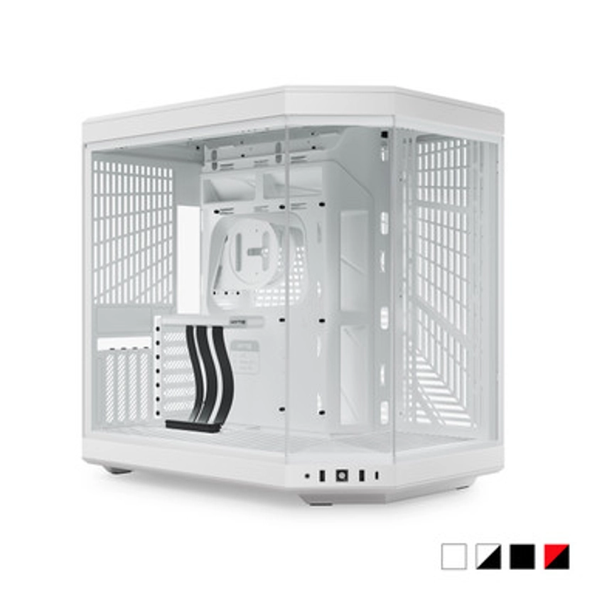 Y70 Touch - Our New PC Case with LCD Screen Black : HYTE