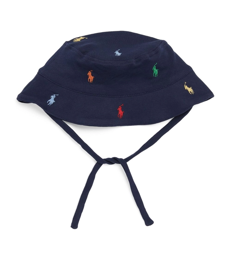 Ralph Lauren Kids Polo Pony Bucket Hat (3-24 Months) | Harrods DK