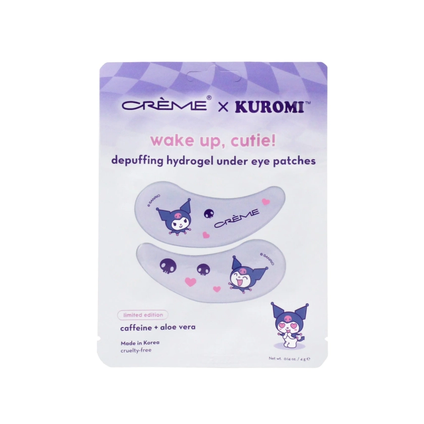 Kuromi Hydrogel Under Eye Patches | The Crème Shop