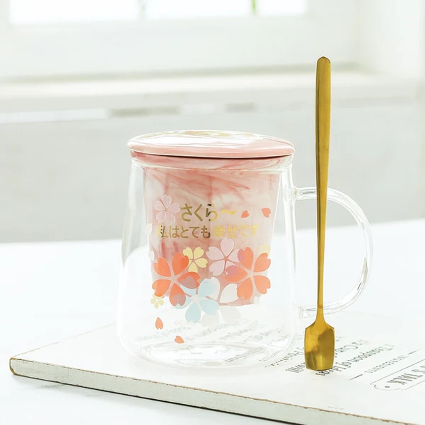 Sakura Tea Infuser Cup