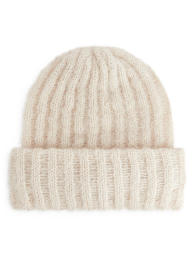 Wool-Mohair Beanie