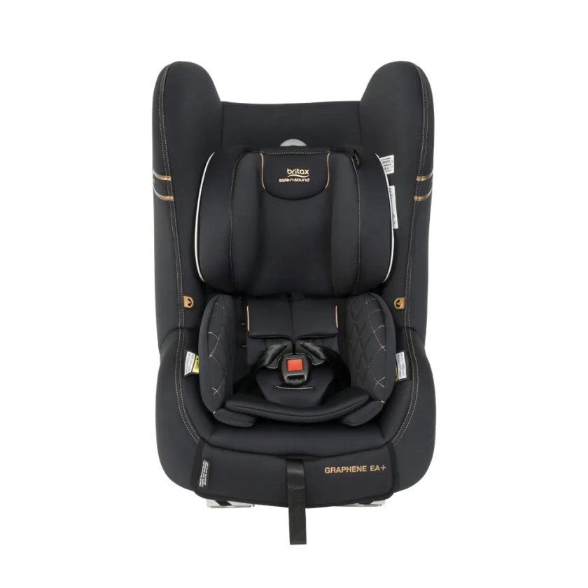 Britax Safe N Sound Graphene Easy Adjust Ifix+ Car Seat Black Opal | Convertibles | Baby Bunting AU