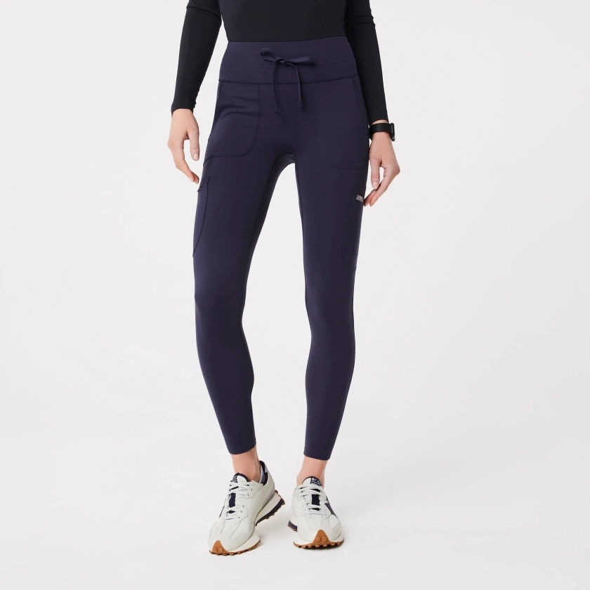 Women's High Waisted Seville ScrubLegging™ - Navy · FIGS