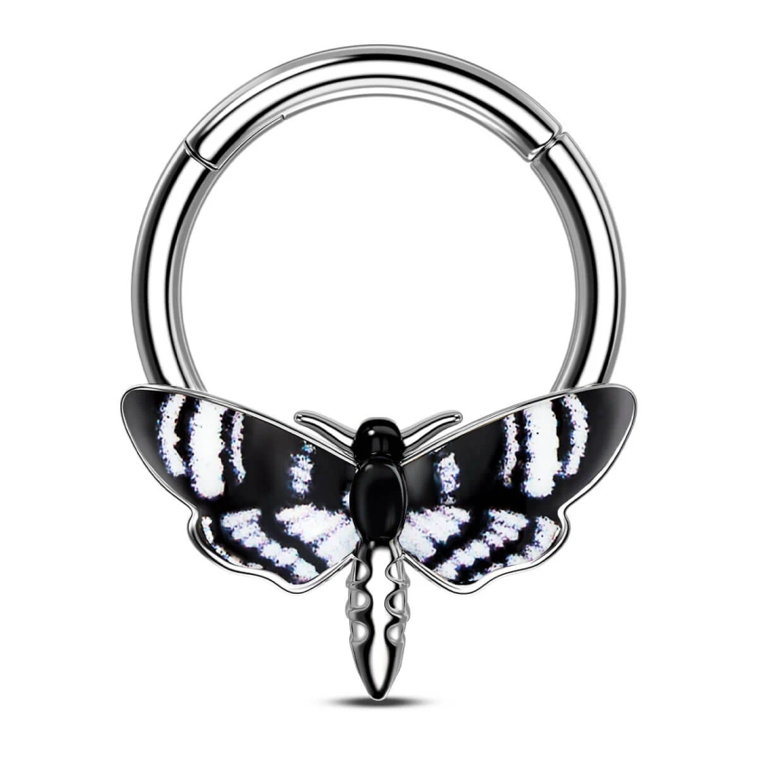 16G Hawk Moth Septum Ring