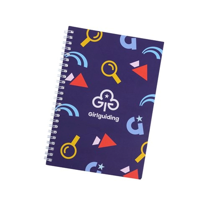 Girlguiding notepad A5 wiro bound | Official Girlguiding shop