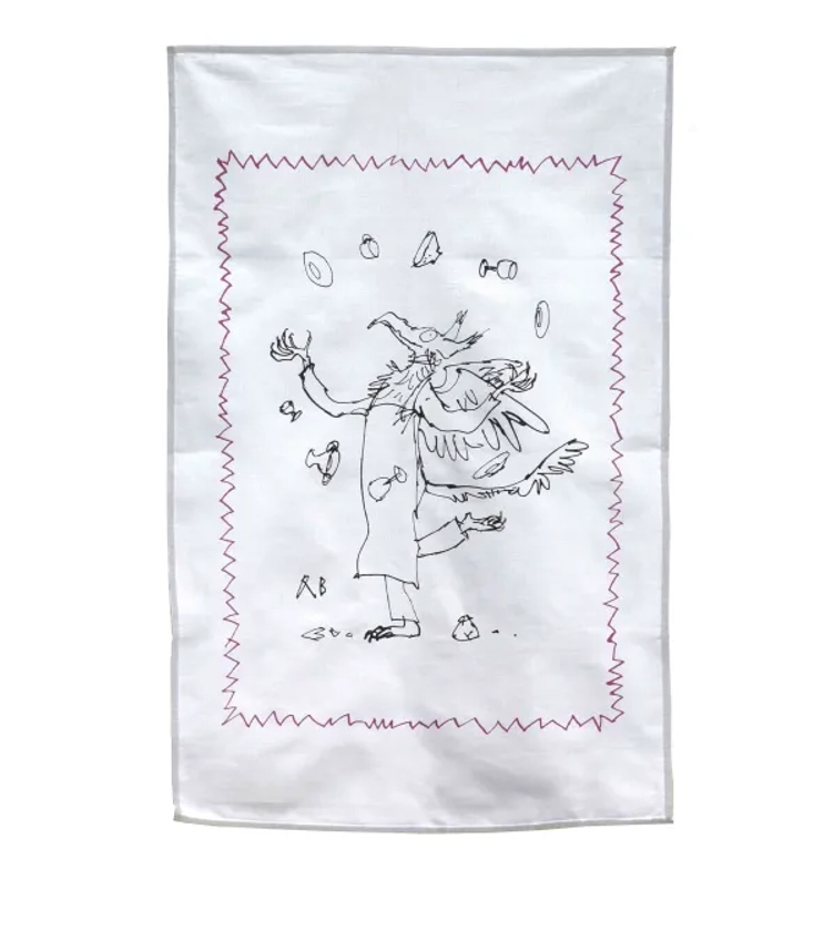 Quentin Blake Tea Towel - Downing Gifts