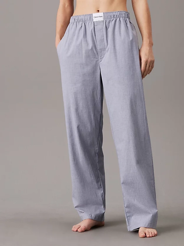 Pyjama Pants - Pure Cotton Calvin Klein® | 000QS6893E65N