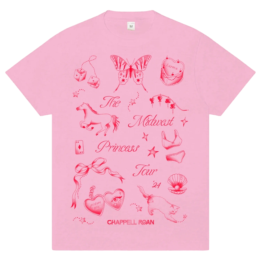 Midwest Princess 2024 Tour Tee (Pink)