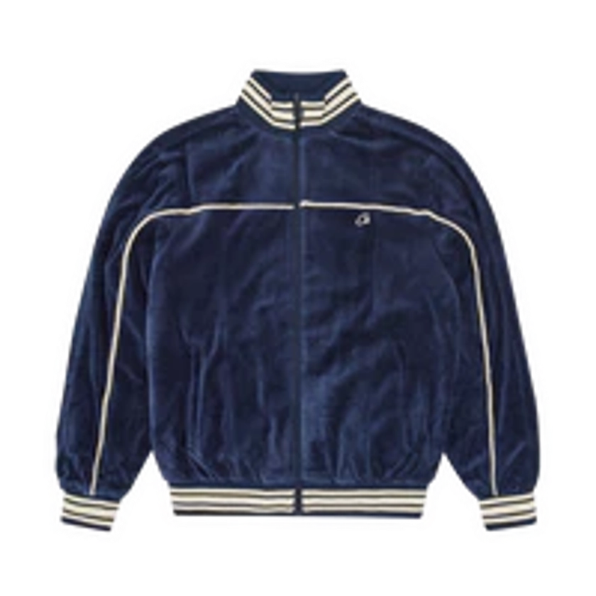 VVS UPTOWN VELOUR TRACK JACKET [NAVY]