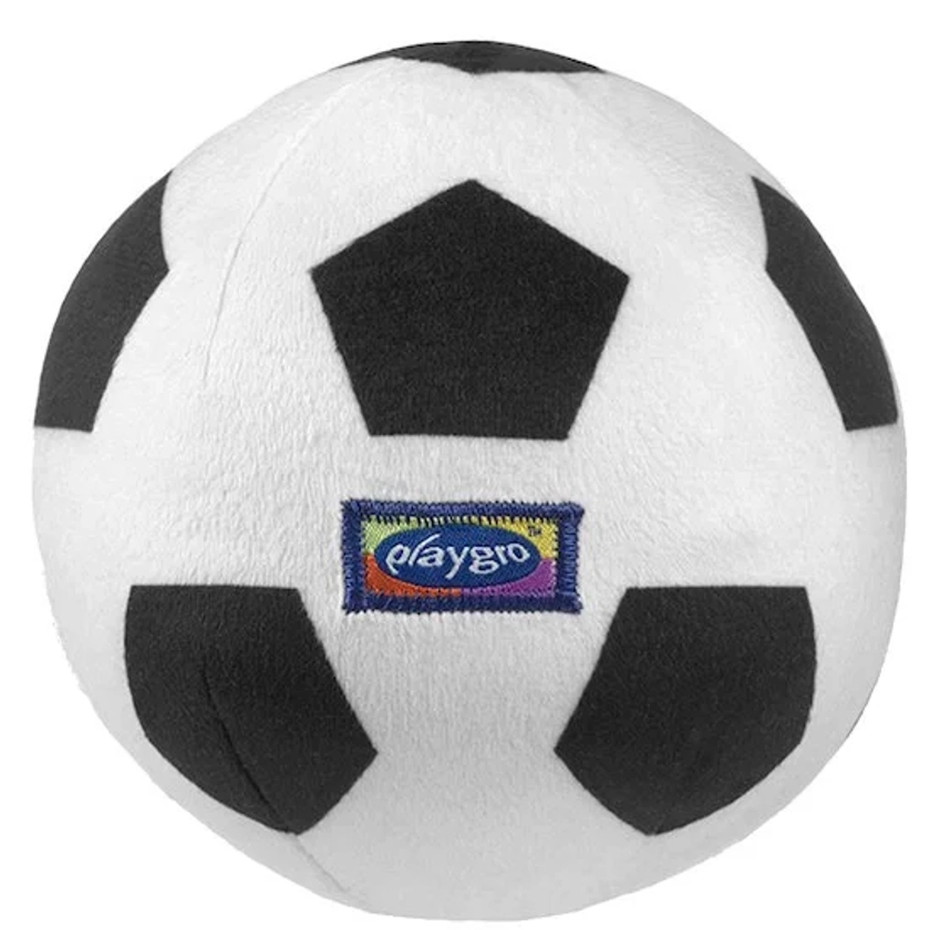 Mon premier ballon de Football blanc et noir Playgro, Playgro : Aubert