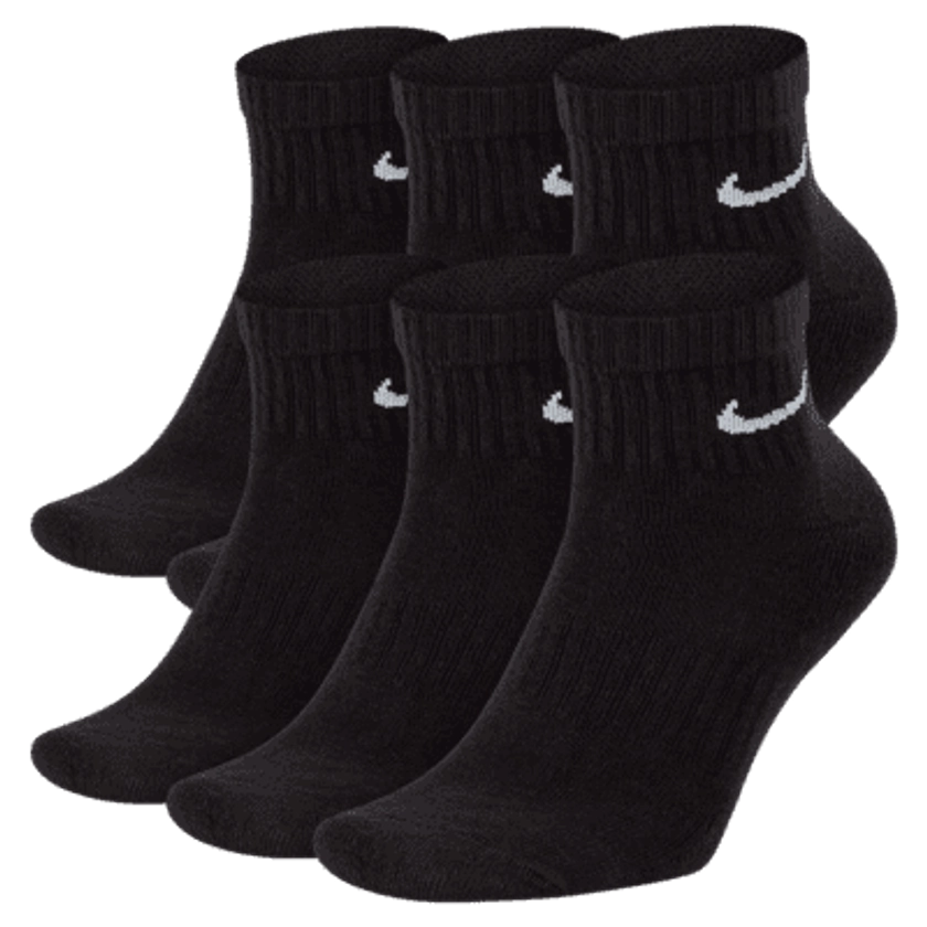 Nike Everyday Cushioned Training Ankle Socks (6 Pairs)