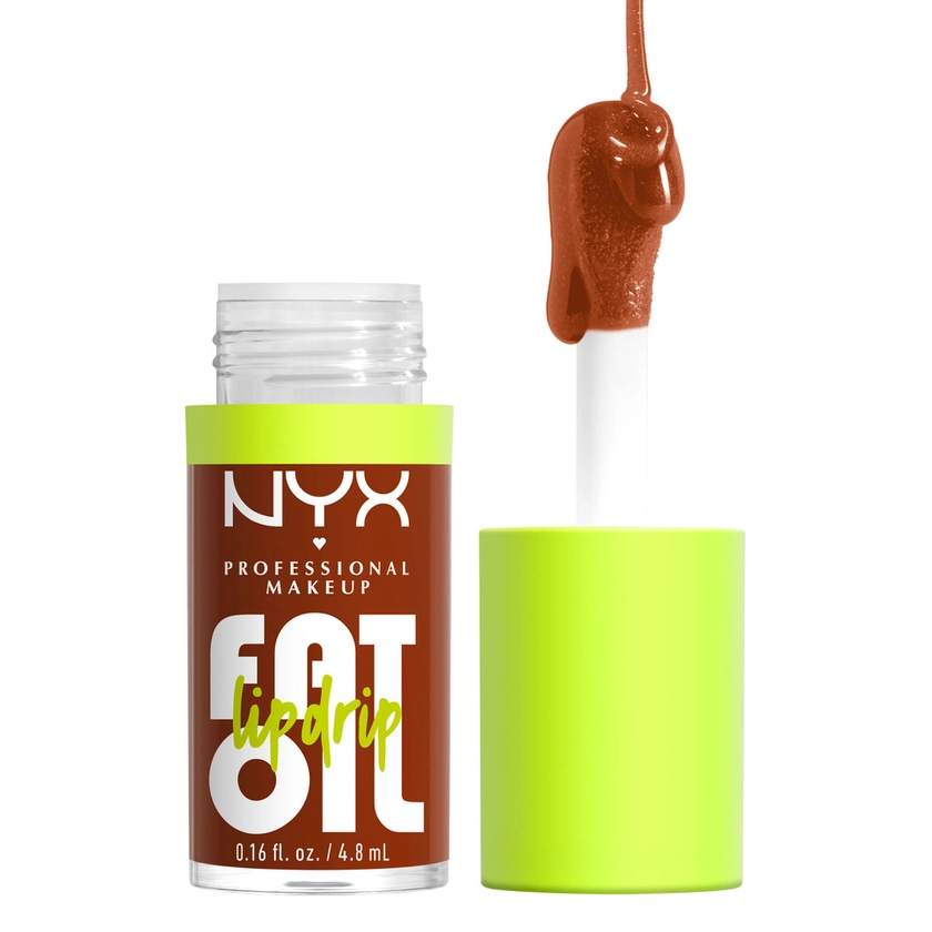 NYX Professional Makeup | FAT OIL Gloss liquide huile à lèvres - SCROLLIN - Multi-color