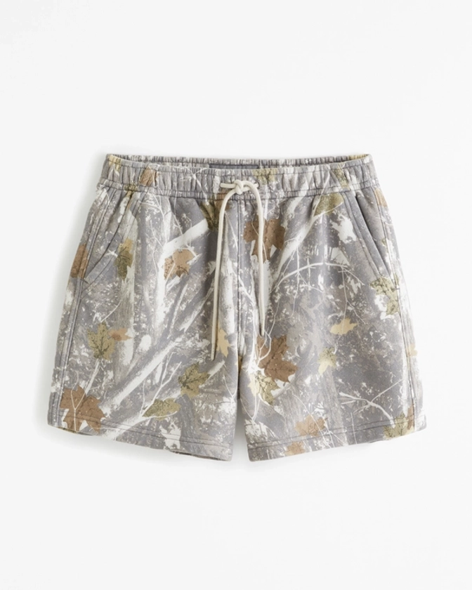 Men's Thrift-Inspired Fleece Short | Men's Bottoms | Abercrombie.com