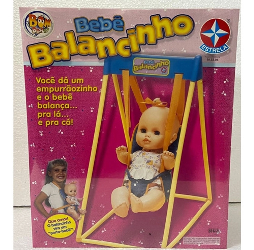 Boneca Bebê Balancinho - Estrela - Bom Dia & Cia - R$ 199,9